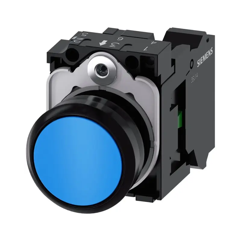 PULS. PIATTO BLU  MOLLA 1NA - SIEMENS 3SU11000AB503BA0