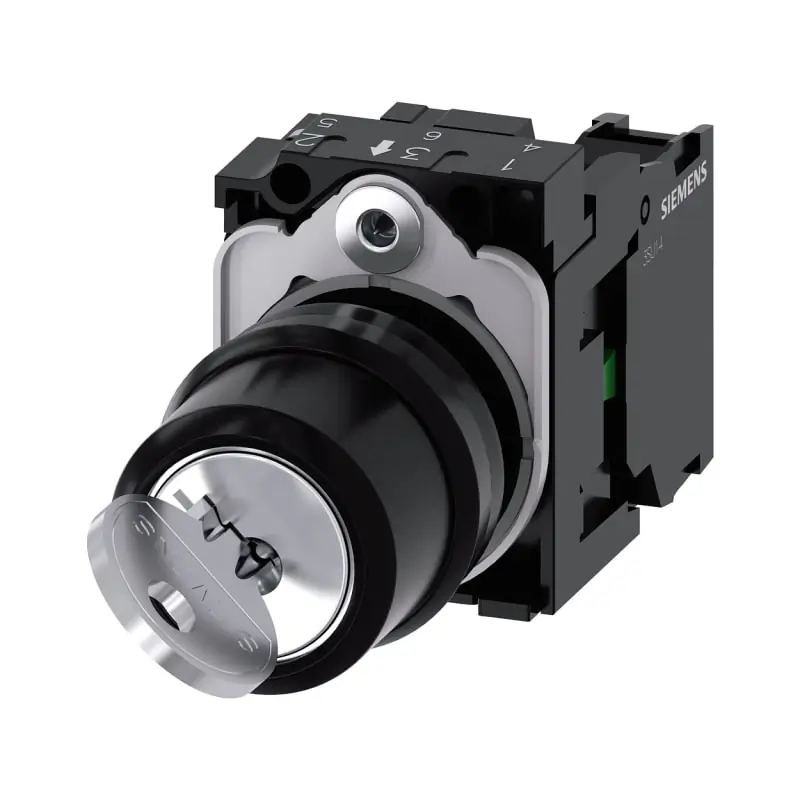SEL.KEY SB30 MANT.2POS. 1NA - SIEMENS 3SU11004BF111BA0