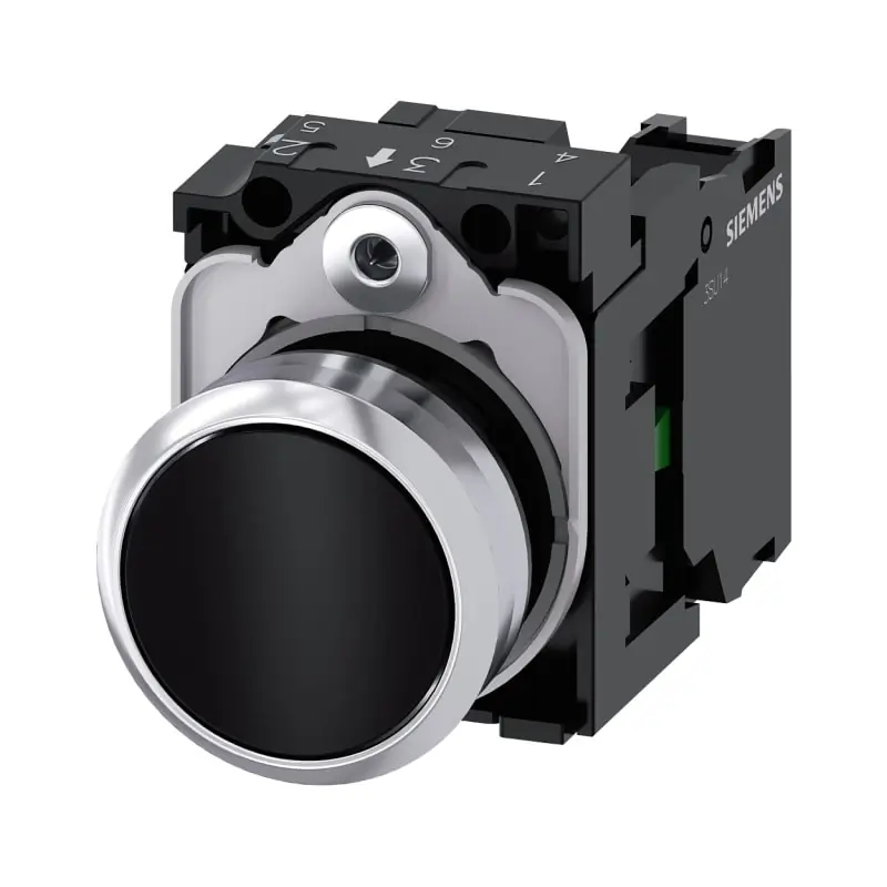 PULS. PIATTO NERO  1NA - SIEMENS 3SU11500AB101BA0