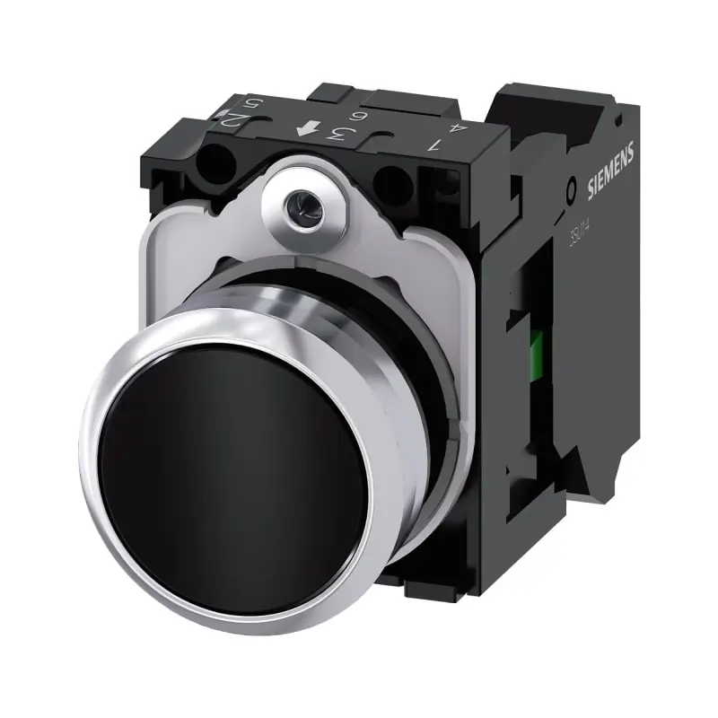 PULS. PIATTO NERO  MOLLA 1NA - SIEMENS 3SU11500AB103BA0