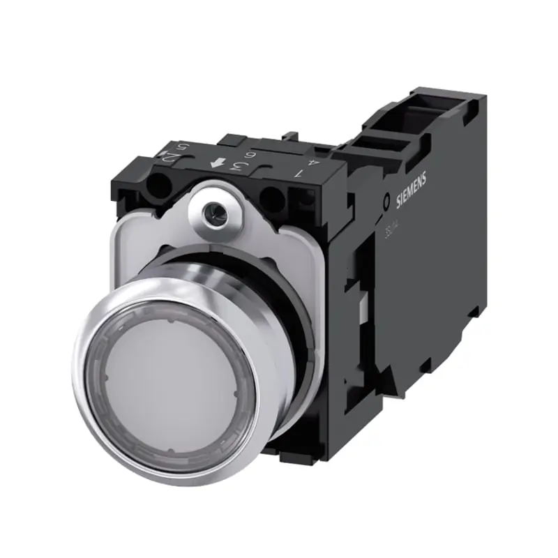 PULS.LUM.MET.TRAS MOMENT 1NO+1NC LED110V - SIEMENS 3SU11530AB701FA0