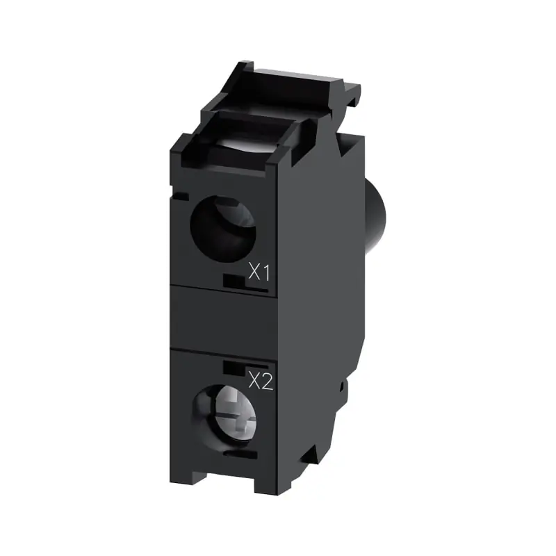 PORTALAMP. LED BIANCO INCLUSO 230V AC - SIEMENS 3SU14011BF601AA0