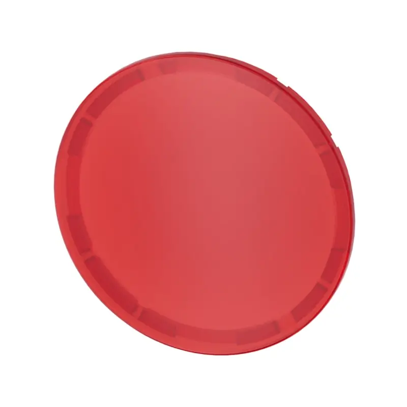 BOTTONE PIATTO ROSSO X PULSANTI LUM - SIEMENS 3SU19010FT200AA0