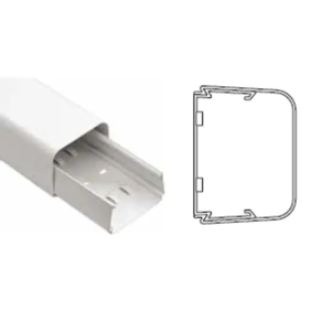 Canale KLIMA "U" 90x65 BIANCO - Arnocanali NKU6590.3