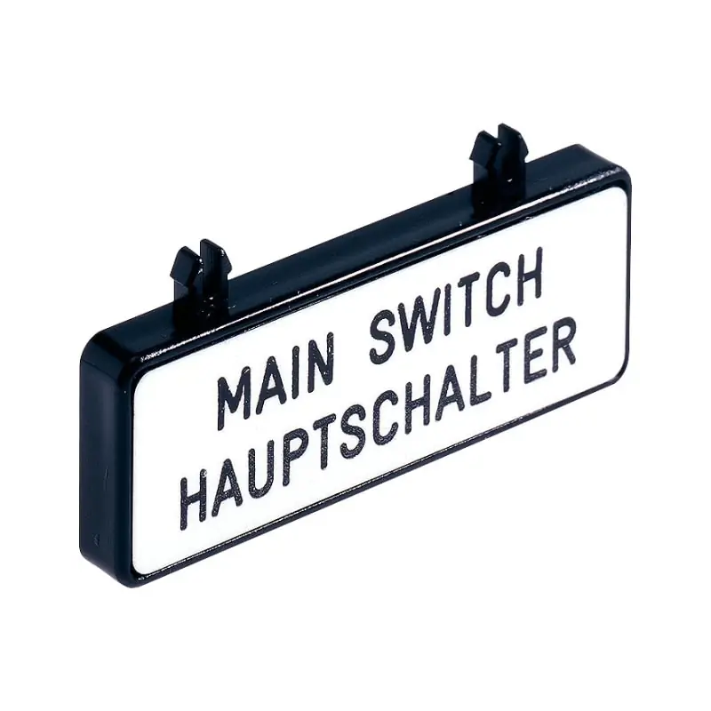 TARGHETTA X 3LD - SIEMENS 3LD92861A