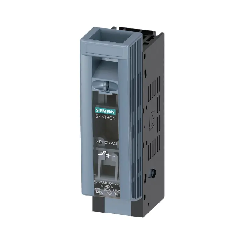 SEZFUS.NH000 1P 160A PIASTR.45MM AL.MOR - SIEMENS 3NP11211CA20