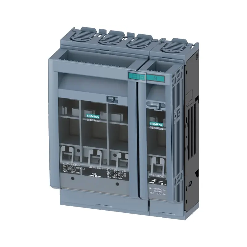 SEZFUS.NH00 4P 160A PIASTR. 45MM AL.SB - SIEMENS 3NP11341CA10