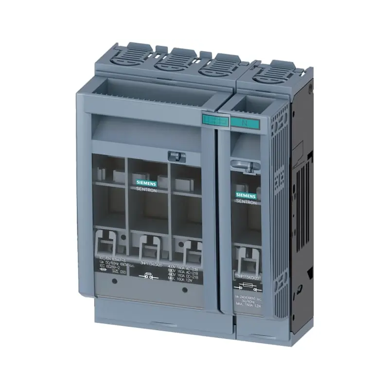 SEZFUS.NH00 4P 160A PIASTR.45MM AL.MOR - SIEMENS 3NP11341CA20