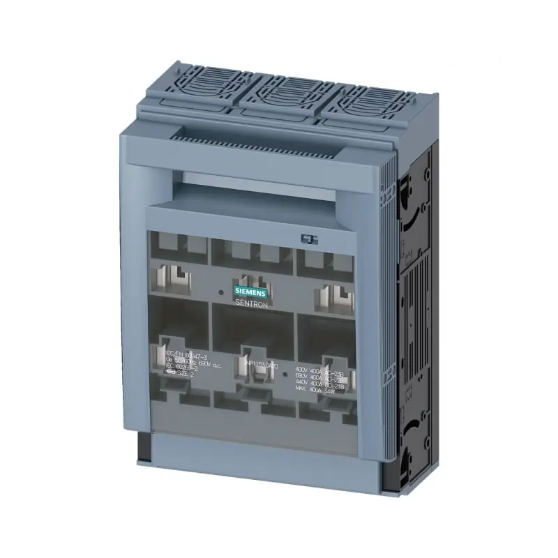 SEZFUS.NH2 400A PIASTRA INC.70MM AL.MOR - SIEMENS 3NP11531DA20