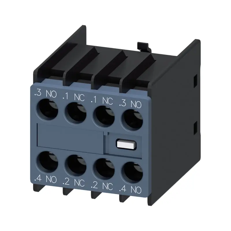 AUX. SWITCH BLOCK, 2NO+2NC - SIEMENS 3RH29161FA22