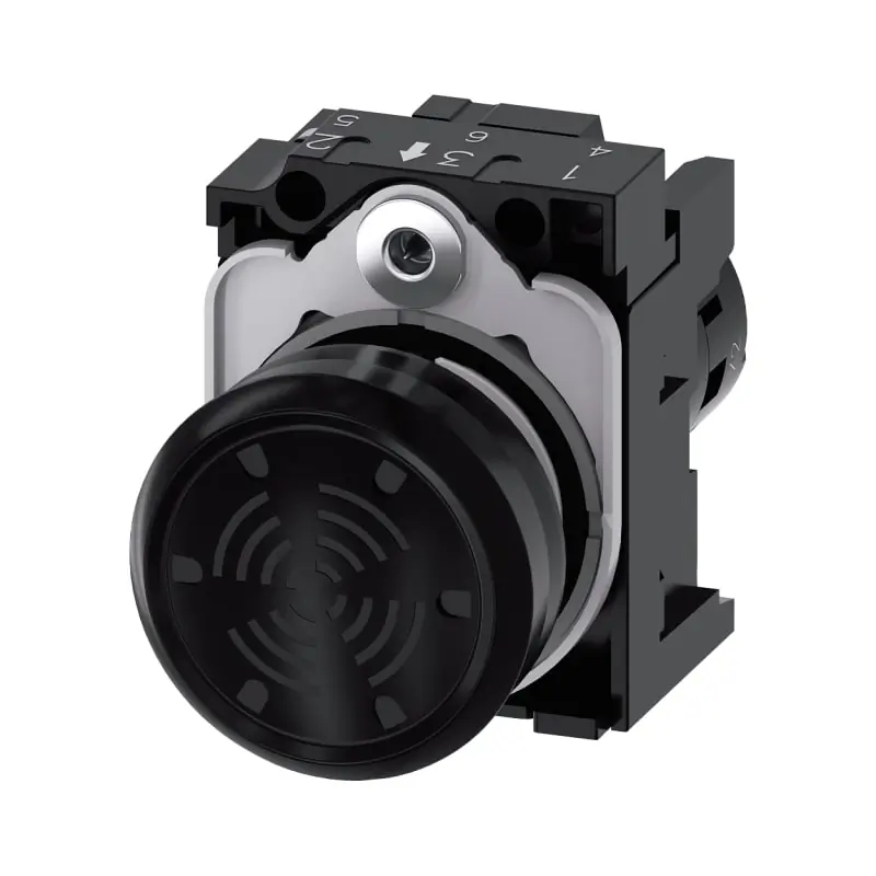 SEGNALATORE ACUSTICO, NERO - SIEMENS 3SU12006LB101AA0