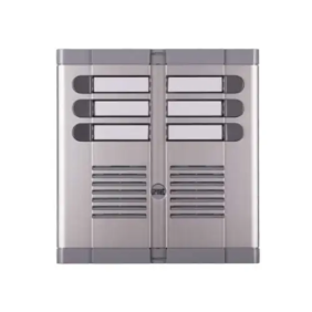 PULSANTIERA 6 PULS.2F.C/P.E. - URMET 925/206