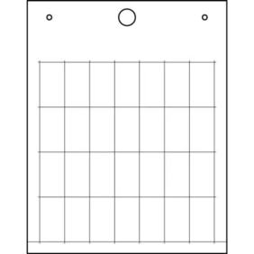 TARGH.MG-TAA ADES.VER-BIAN 22X22 COMPONENTI - CEMBRE 49605GY