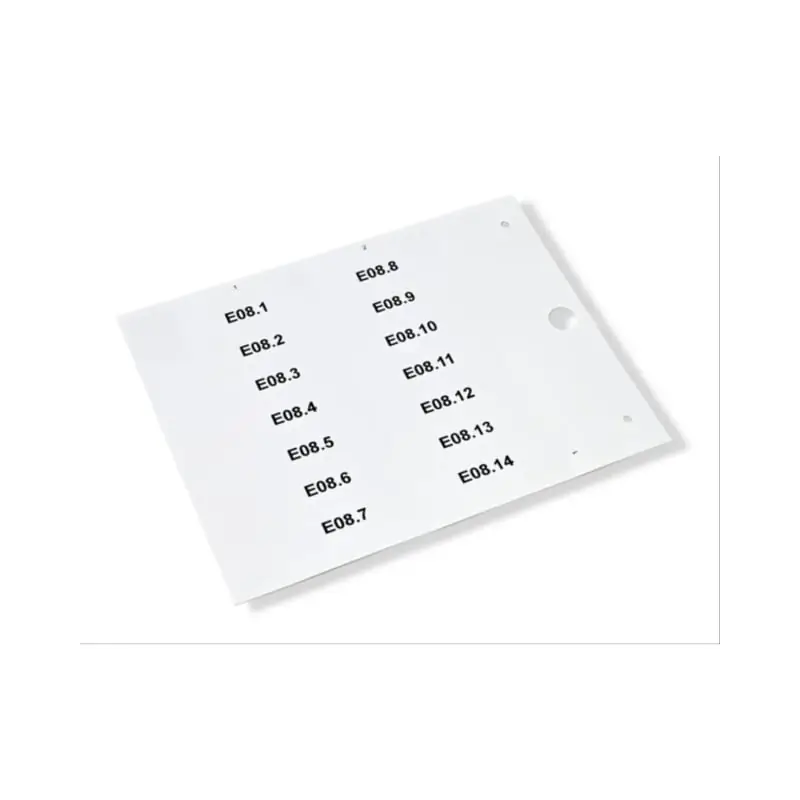 TARGH.MG-TAA ADES.BIANCA 22X22 COMPONENTI - CEMBRE 49695