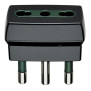 Adattatore S17 + P17/11 nero - Vimar 00300