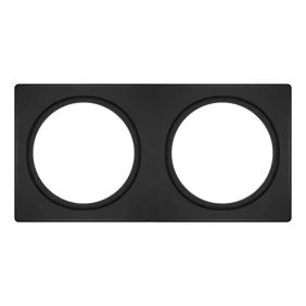 SPOT FRAME 100X200 2X D68 BK       LEDV - LEDVANCE SPA SPFRSQ2XB