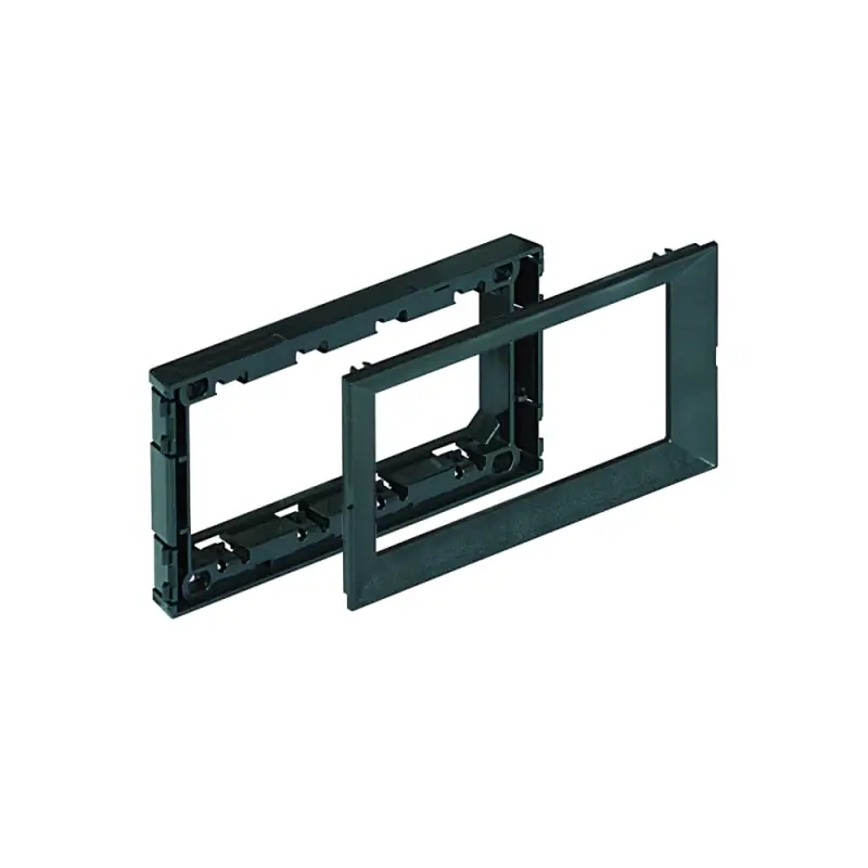 torrette - supporto LL 4p+mostrin antracite - BTicino 150671