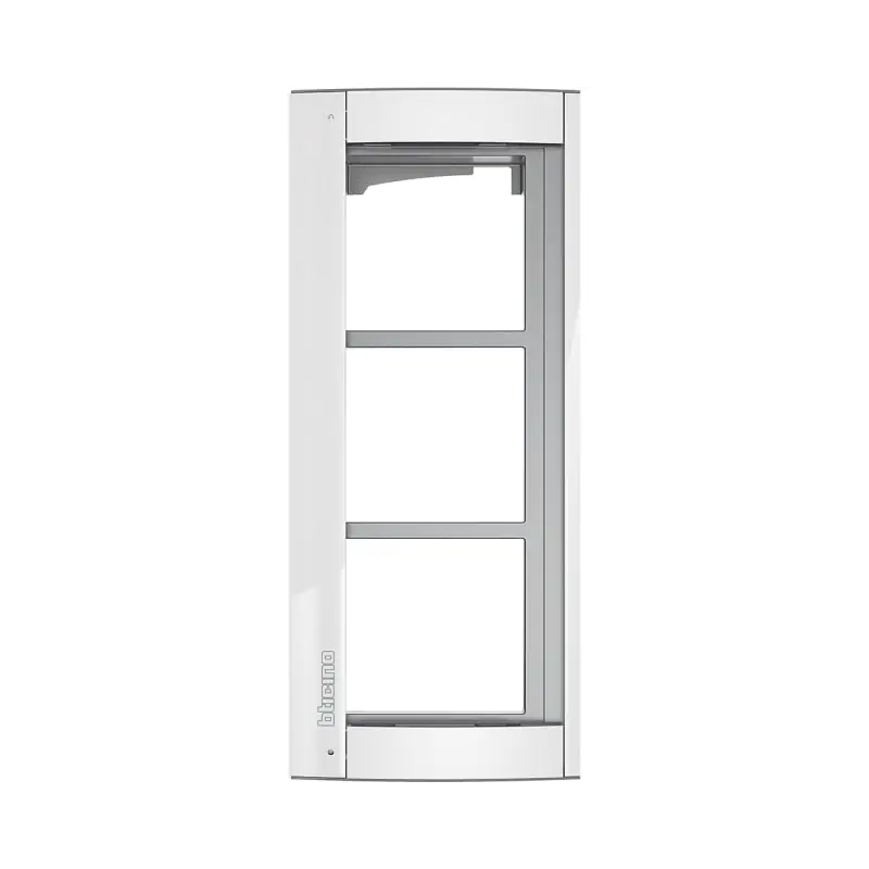 supporto 3 moduli  allwhite - BTicino 350232