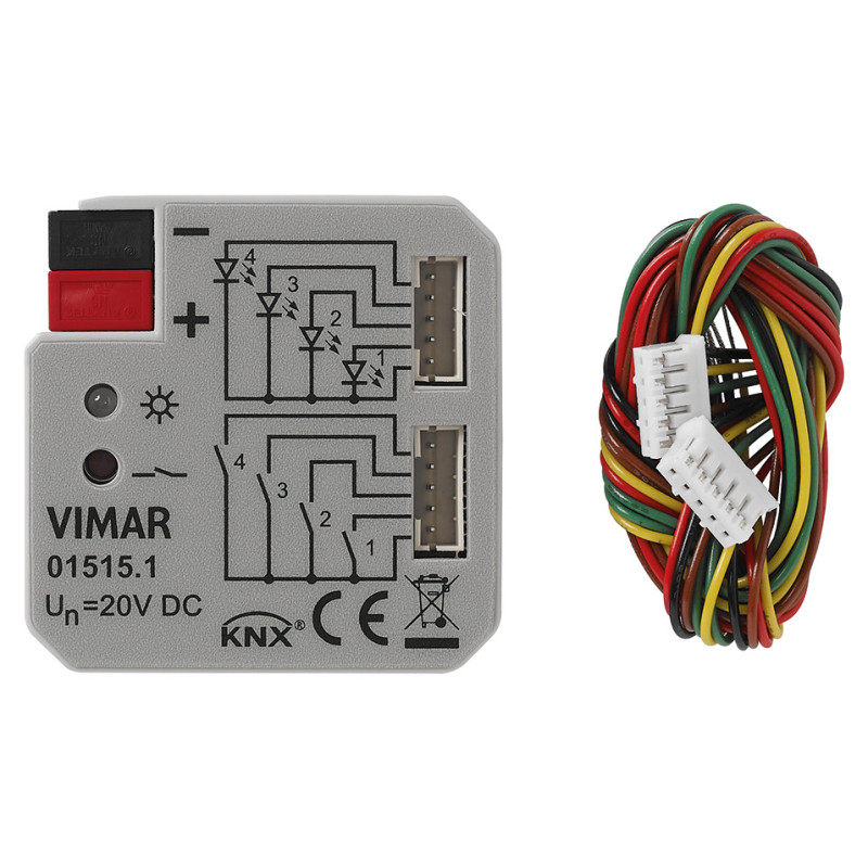 Interfaccia 4 ingressi/out per led KNX - Vimar 01515.1