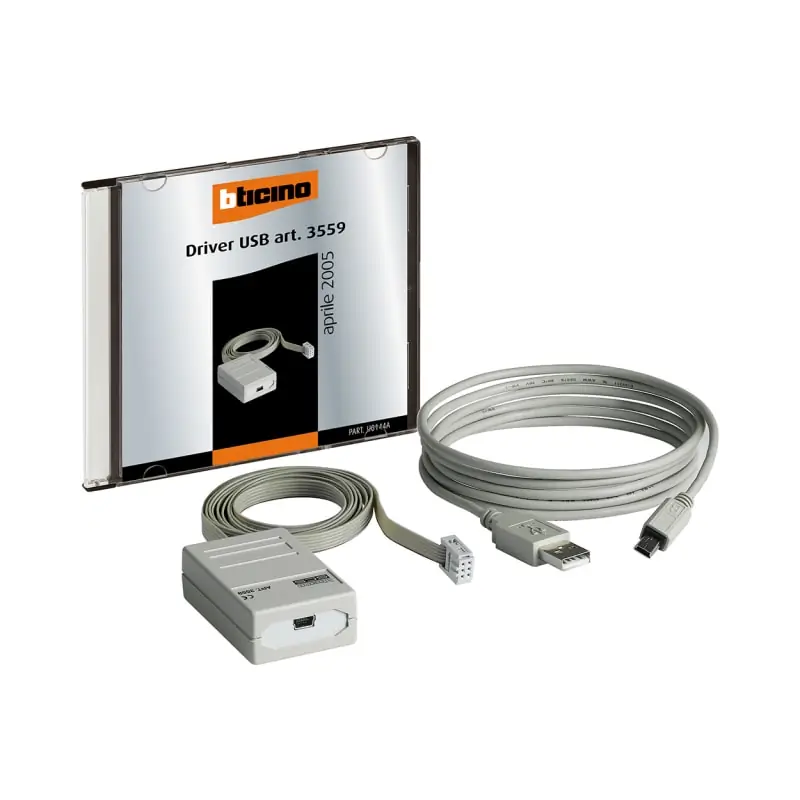 SCS - cavo programmazione USB - BTicino 3559