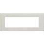 magic - placca 6P alluminio - BTicino 506L/6/AL