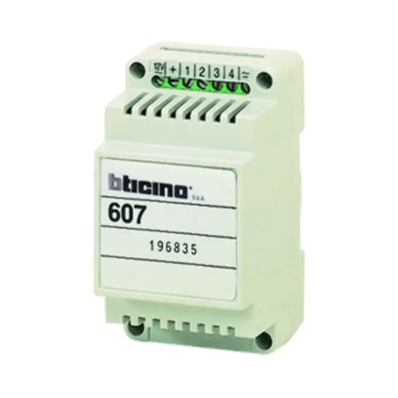 citofonia - rele' per intercomunicanti - BTicino 607