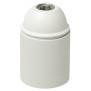 Portalampada E27 M10x1 cm/lisc. bianco - Vimar 02101.B
