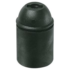 Portalampada E27 cpfil cm/lisc. nero - Vimar 02101.S