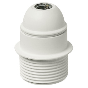 Portalampada E27 M10x1 cm/pfil. bianco - Vimar 02104.B