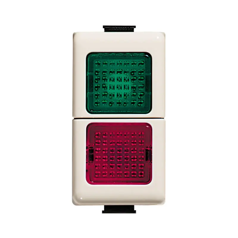 matix magic - portalampada rosso/verde - BTicino A5064V