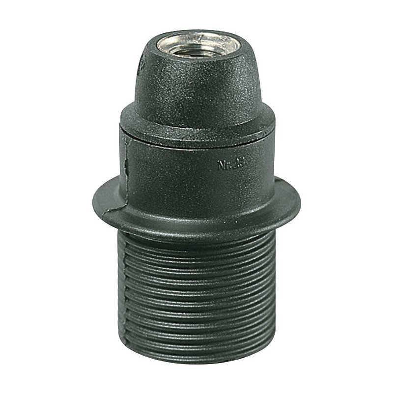 Portalampada E14 M10x1 cm/pfil nero - Vimar 02124