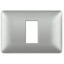 matix - placca modulo 503 1p silver - BTicino AM4803M1MSL