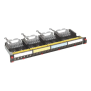btnet - patch panel 24 RJ45 cat6A UTP - BTicino C9024C6AU