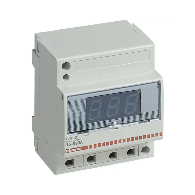 btdin - voltometro/amperometro digitale - BTicino F3VA