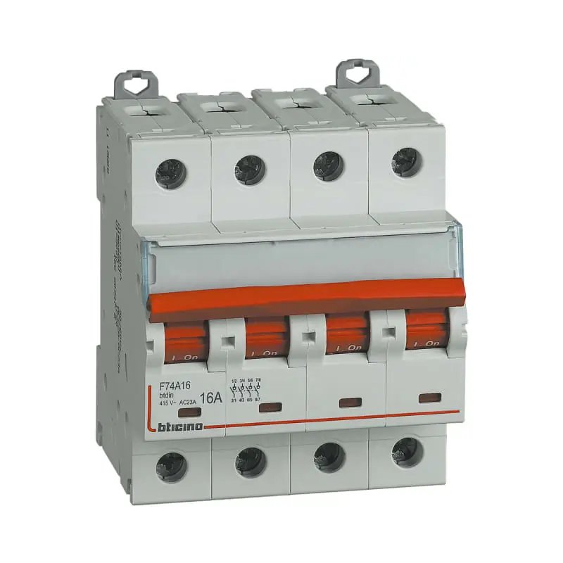 btdin - sezionatore comandabile 4P 16A - BTicino F74A16