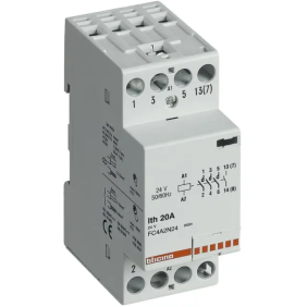 btdin - contattore 2NO 230V 40A bob 230Vac - BTicino FC2A4/230N