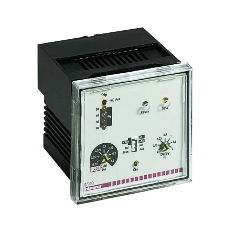 btdin - rele differenziale di terra incasso - BTicino G701Q