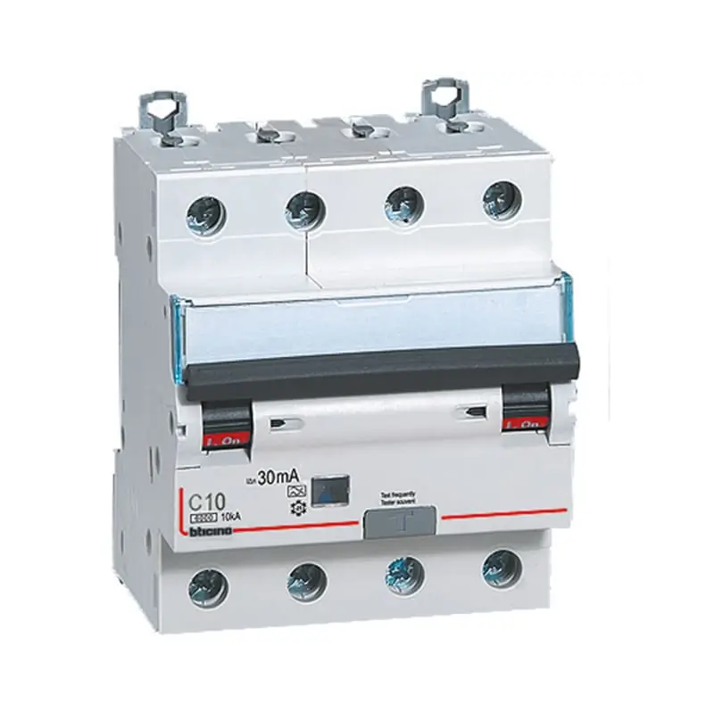 btdin60 - magn diff A 4P 6A 6kA 30mA - BTicino GN8843A6