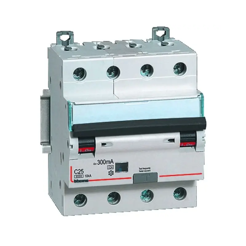 btdin60 - magn diff AC 4P 16A 6kA 300mA - BTicino GN8844AC16