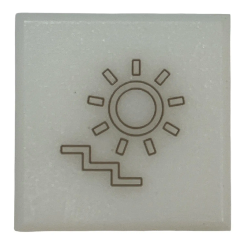 axolute - diffusore bianco luce scale - BTicino H4920BLB