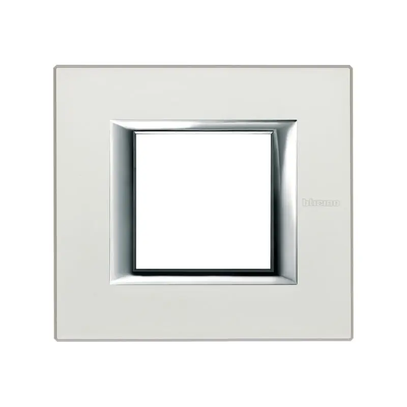 axolute - placca 2P argento - BTicino HA4802SAN