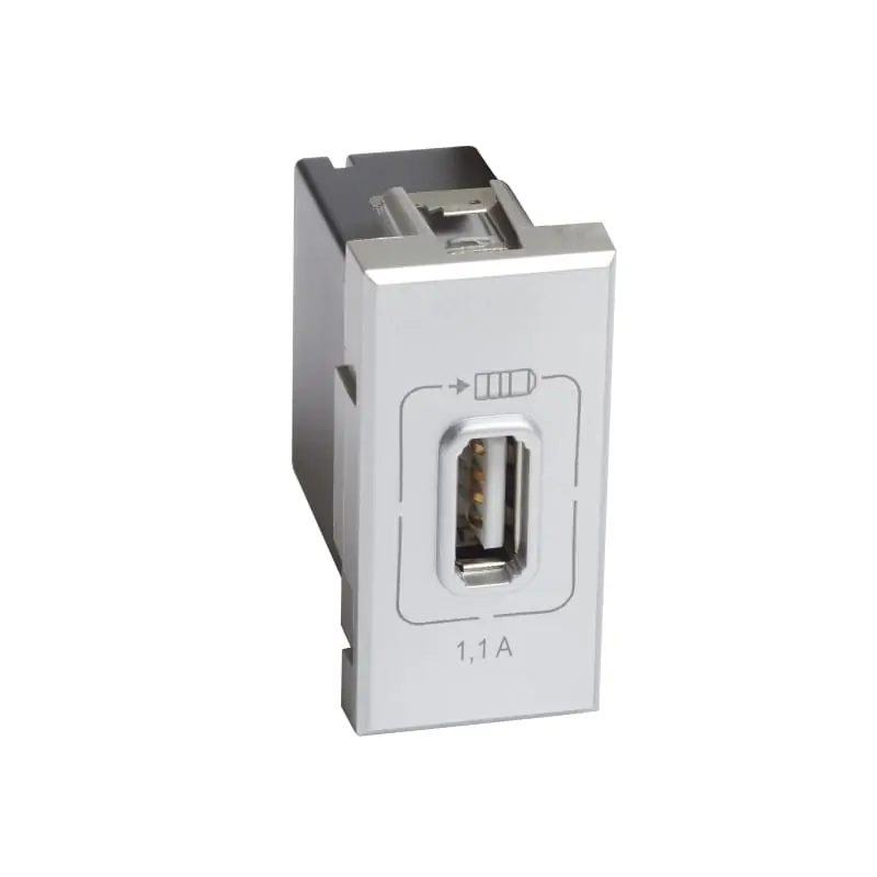 Axolute - USB charger 1,1A tech - BTicino HC4285C1