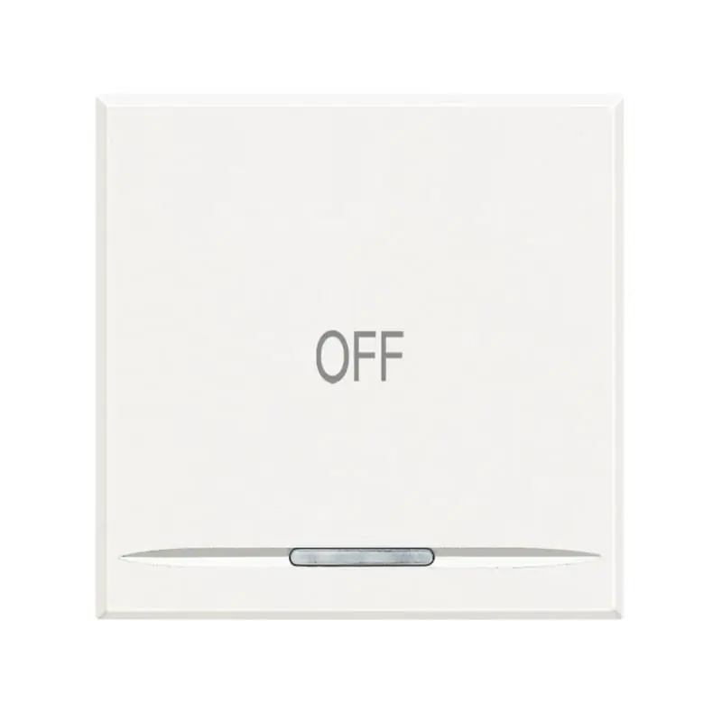 axolute - copritasto OFF 2 mod bianco - BTicino HD4915M2AA