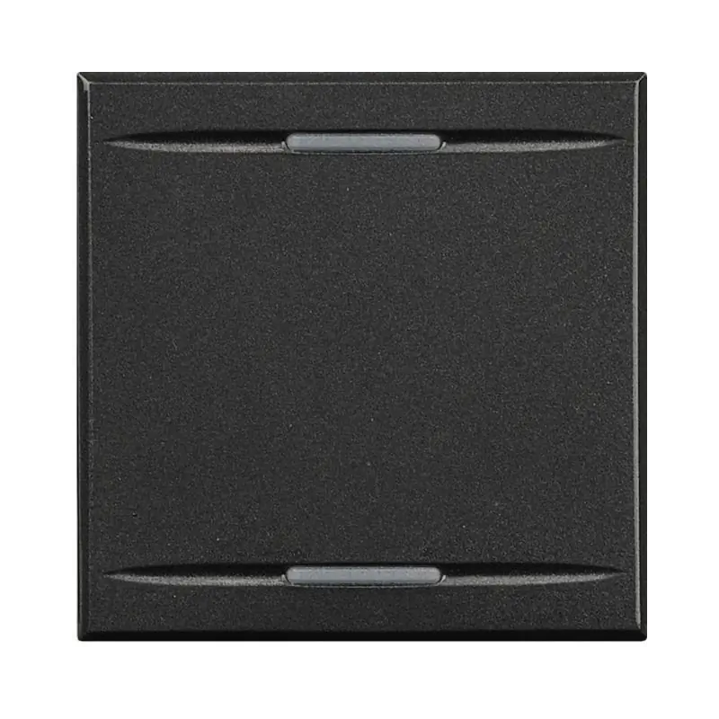 axolute - copritasto 2 funz 2 mod scuro - BTicino HS4911/2