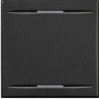 axolute - copritasto 2 funz 2 mod scuro - BTicino HS4911/2