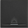 axolute - copritasto dimmer 2 mod scuro - BTicino HS4915/2AD