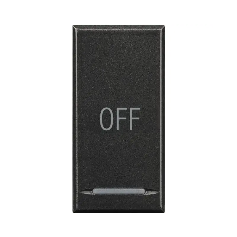 axolute - copritasto OFF scuro - BTicino HS4915AA