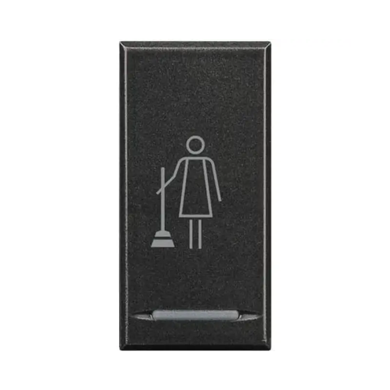 axolute - copritasto+ make up room 1m antr - BTicino HS4915MR