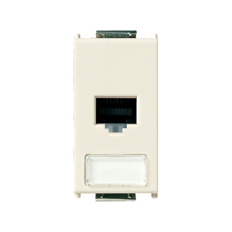 Presa RJ45 Netsafe Cat5e FTP 110 - Vimar 08459.5