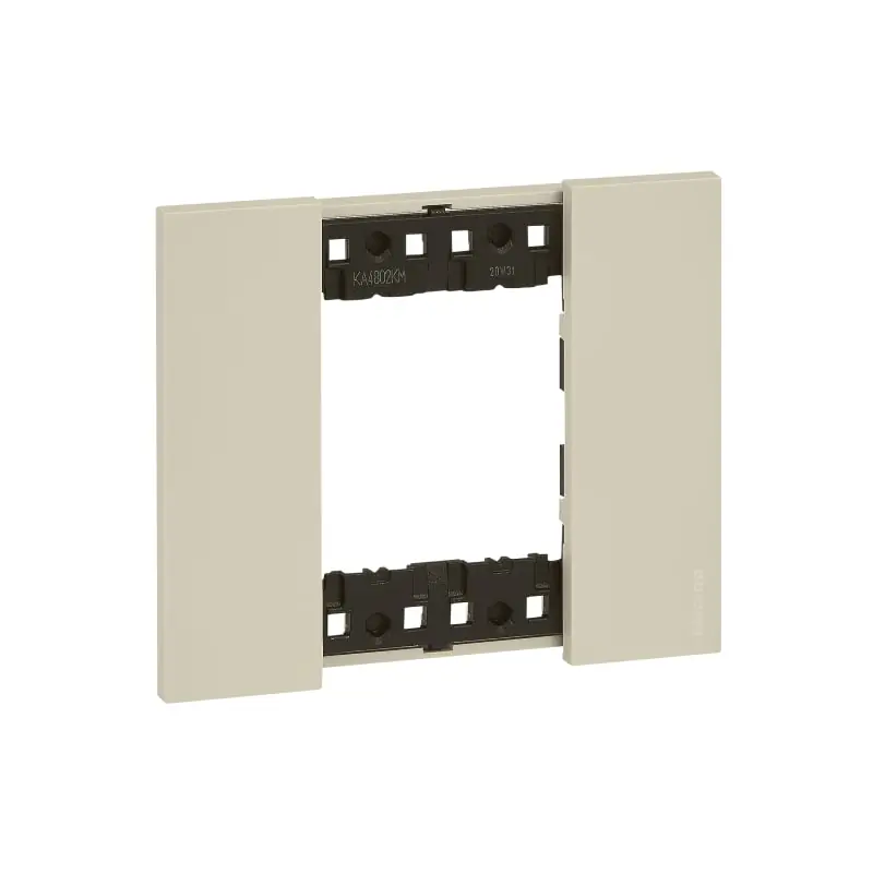 L.NOW - placca 2P SABBIA - BTicino KA4802KM